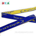 Polyester Jacquard -Gurtband 1,5 cm Blau gelbes Gurtband